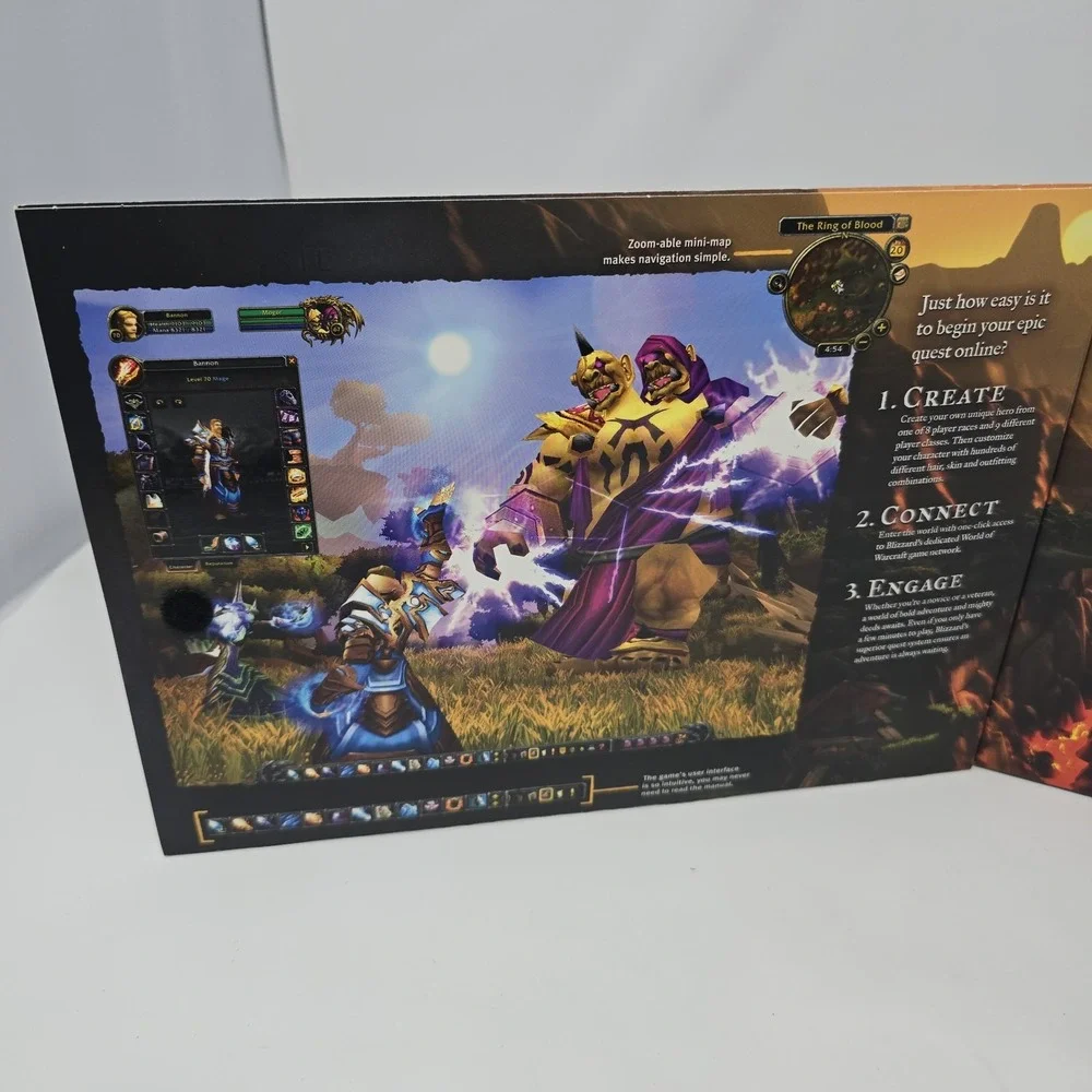 World‎ of Warcraft Battle Chest COMPLETE w ALL Key Codes Rare 2007 PC Ships FAST